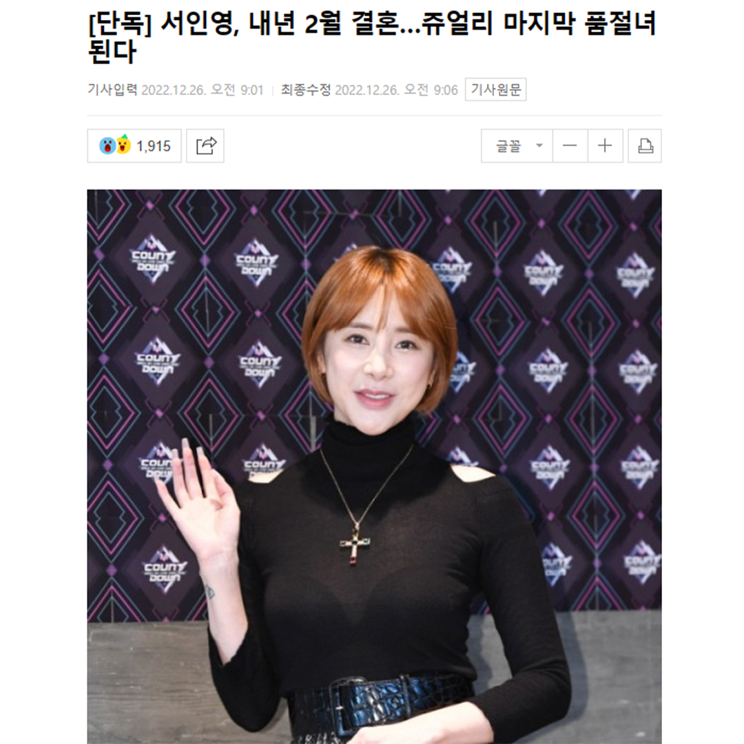 서인영 내년결혼 - 개9